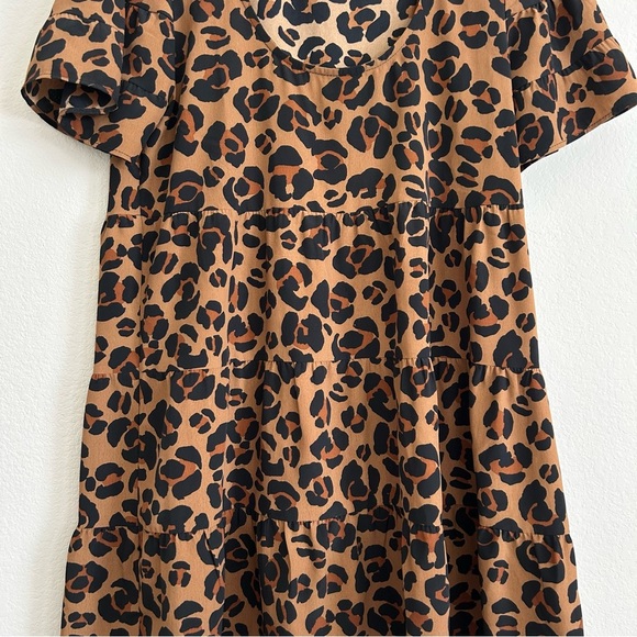 Show Me Your MuMu Leopard Print Mini Dress - Picture 5 of 8